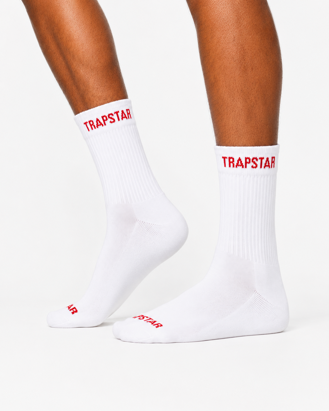 Red Trapstar Socks